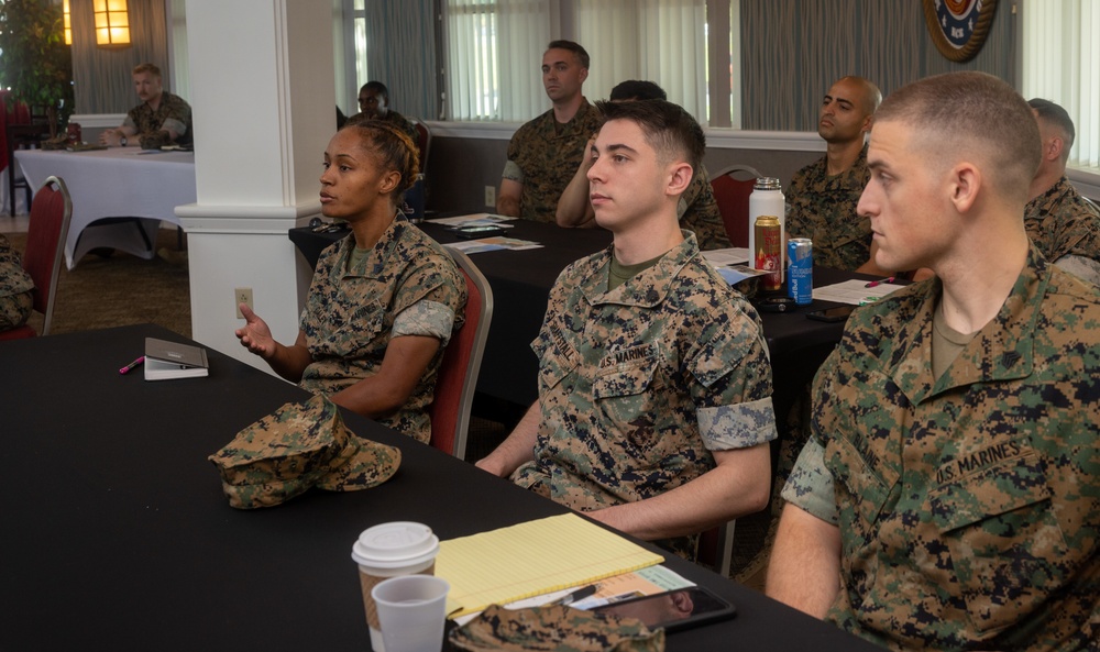 The Clubs at Quantico hosted 2023 Staff Sergeant Indoctrination Symposium