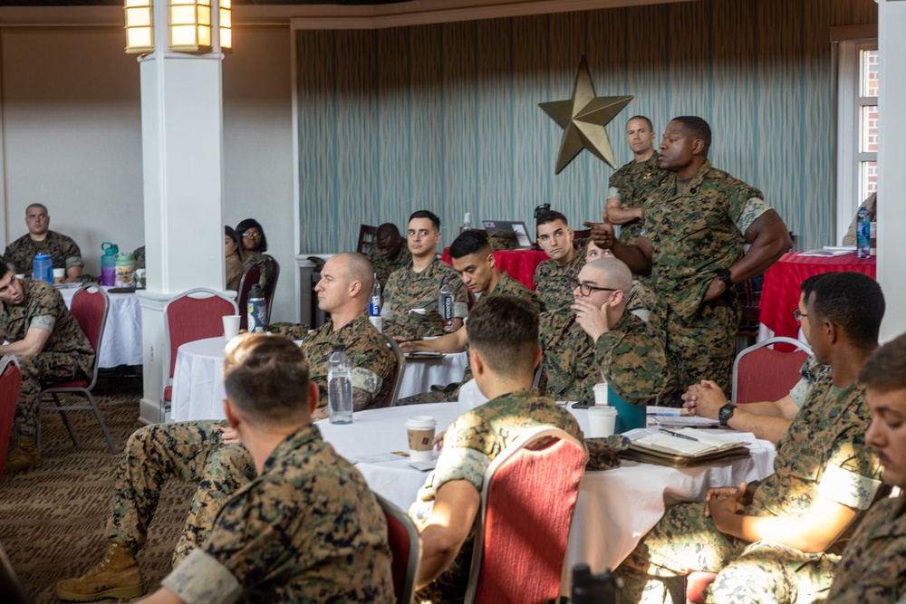 The Clubs at Quantico hosted 2023 Staff Sergeant Indoctrination Symposium