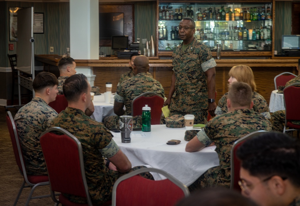 The Clubs at Quantico hosted 2023 Staff Sergeant Indoctrination Symposium