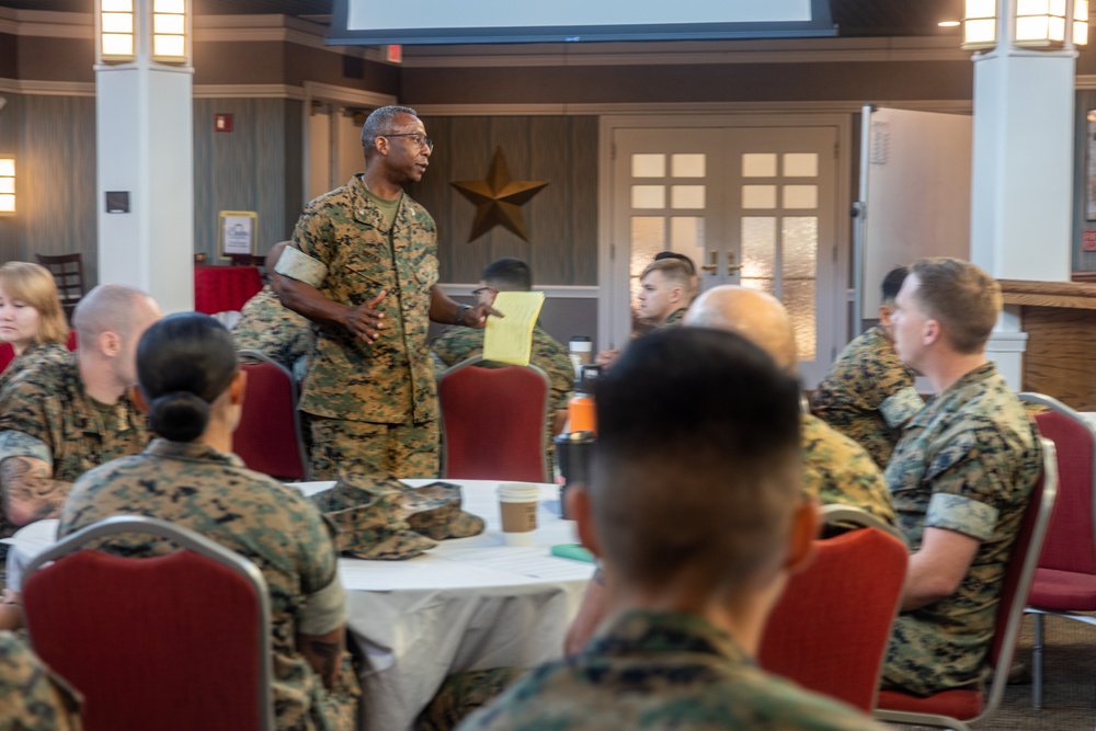 The Clubs at Quantico hosted 2023 Staff Sergeant Indoctrination Symposium