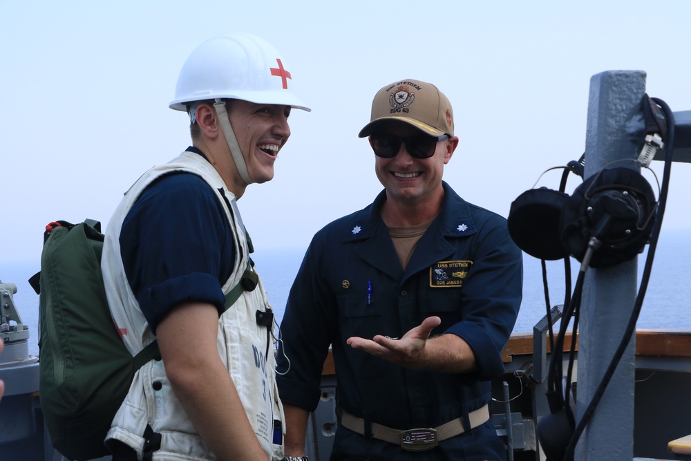 USS Stethem Daily Operations