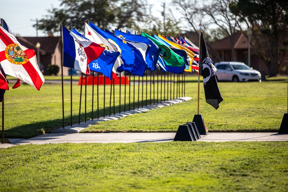 50 Flags Military Opening Day