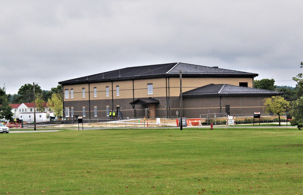September 2023 construction operations of $11.96 million transient training brigade headquarters at Fort McCoy