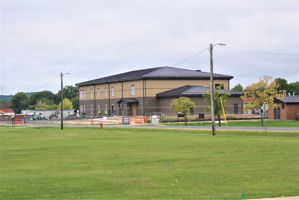 September 2023 construction operations of $11.96 million transient training brigade headquarters at Fort McCoy