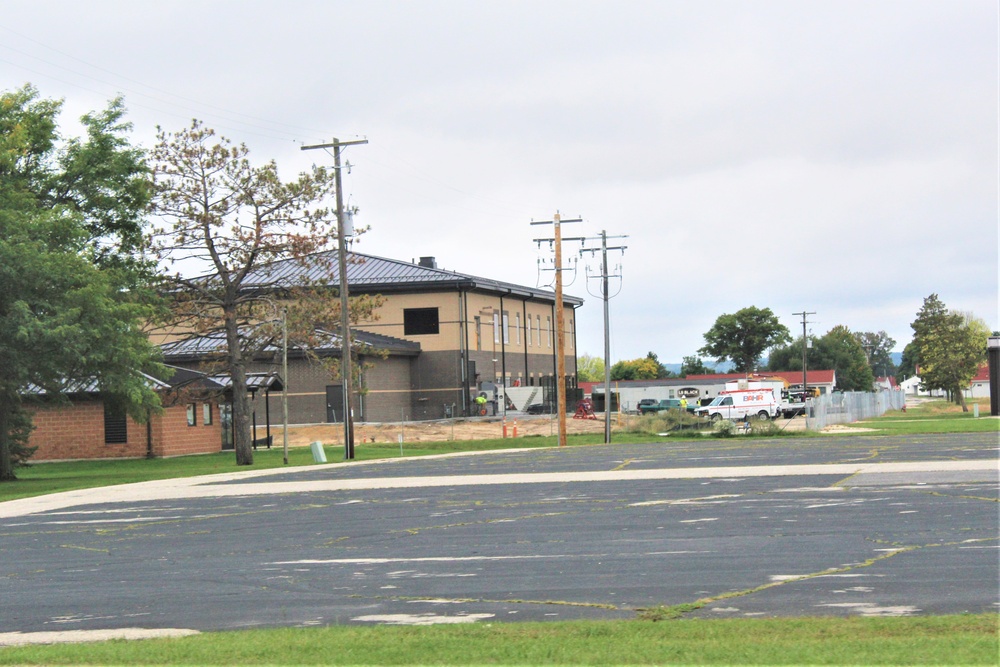 September 2023 construction operations of $11.96 million transient training brigade headquarters at Fort McCoy