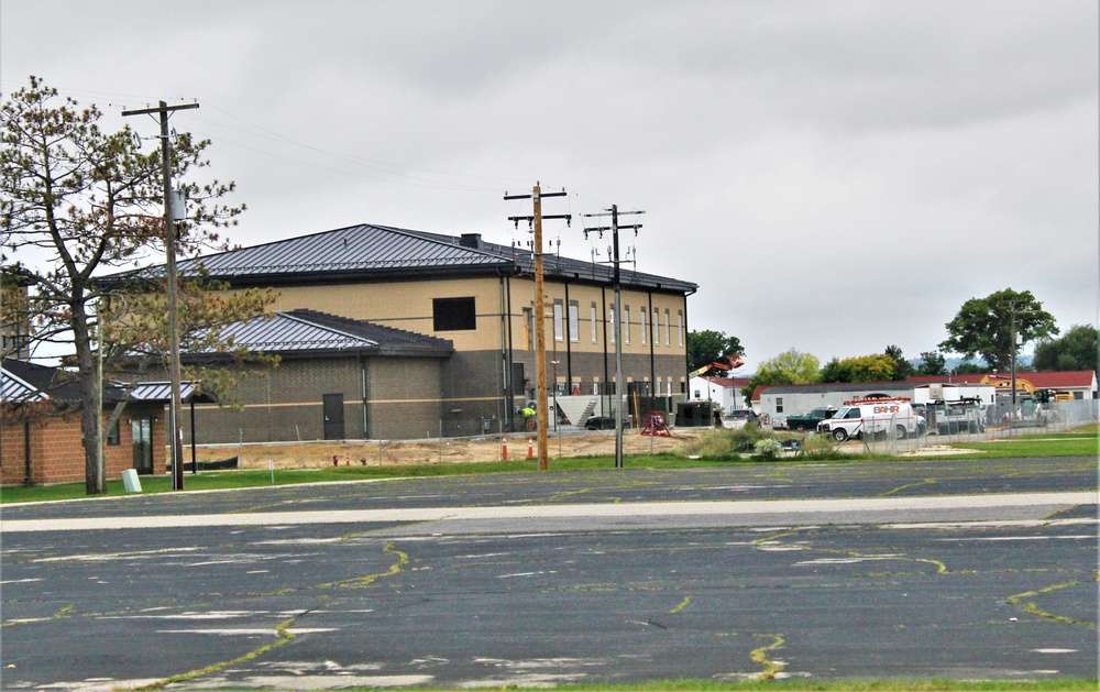 September 2023 construction operations of $11.96 million transient training brigade headquarters at Fort McCoy