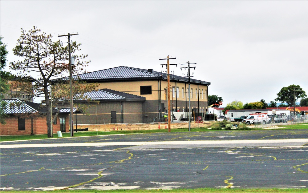 September 2023 construction operations of $11.96 million transient training brigade headquarters at Fort McCoy