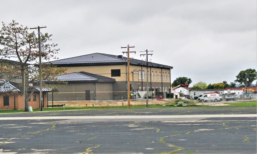 September 2023 construction operations of $11.96 million transient training brigade headquarters at Fort McCoy