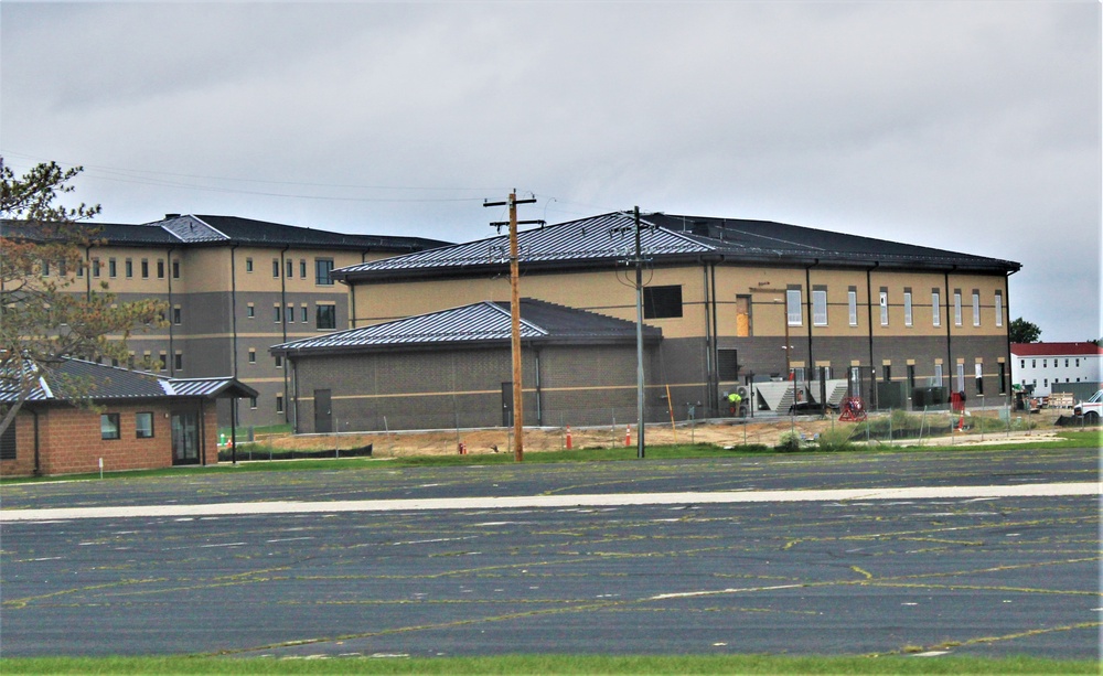 September 2023 construction operations of $11.96 million transient training brigade headquarters at Fort McCoy