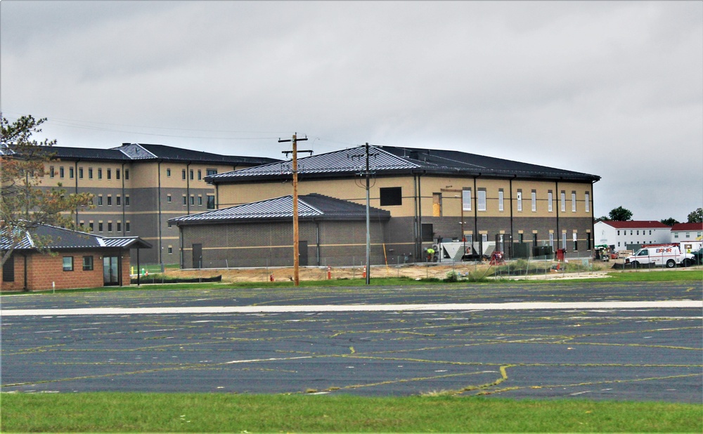 September 2023 construction operations of $11.96 million transient training brigade headquarters at Fort McCoy