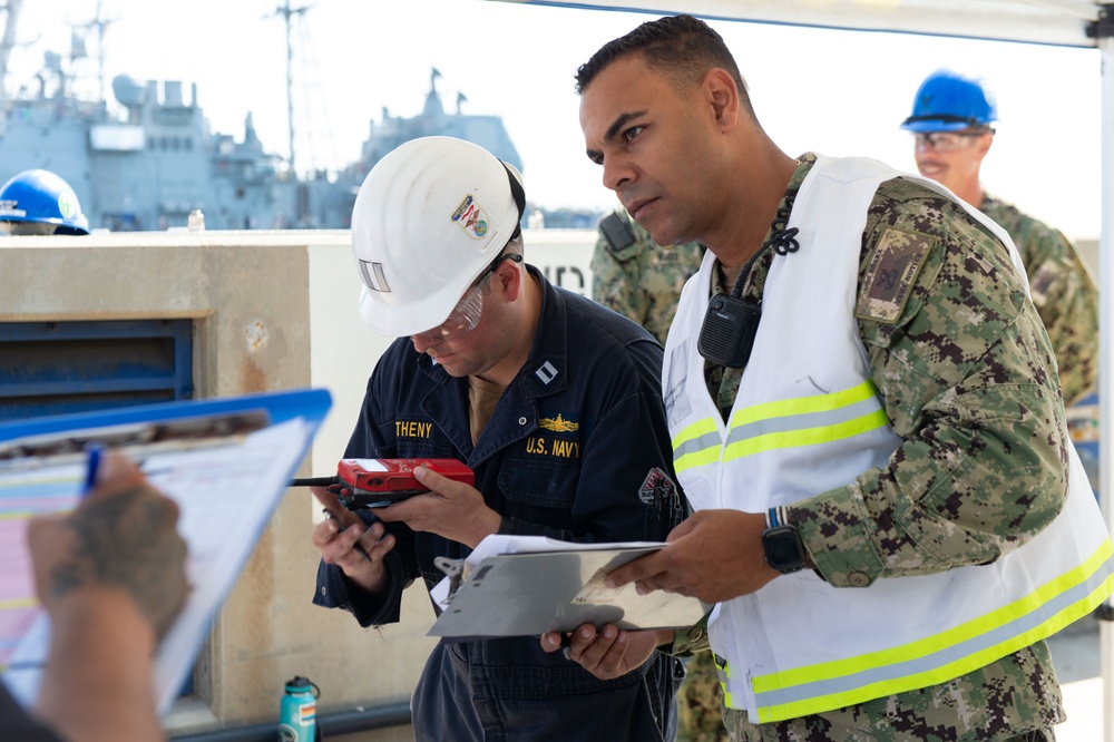 USS Essex In-Port Operations