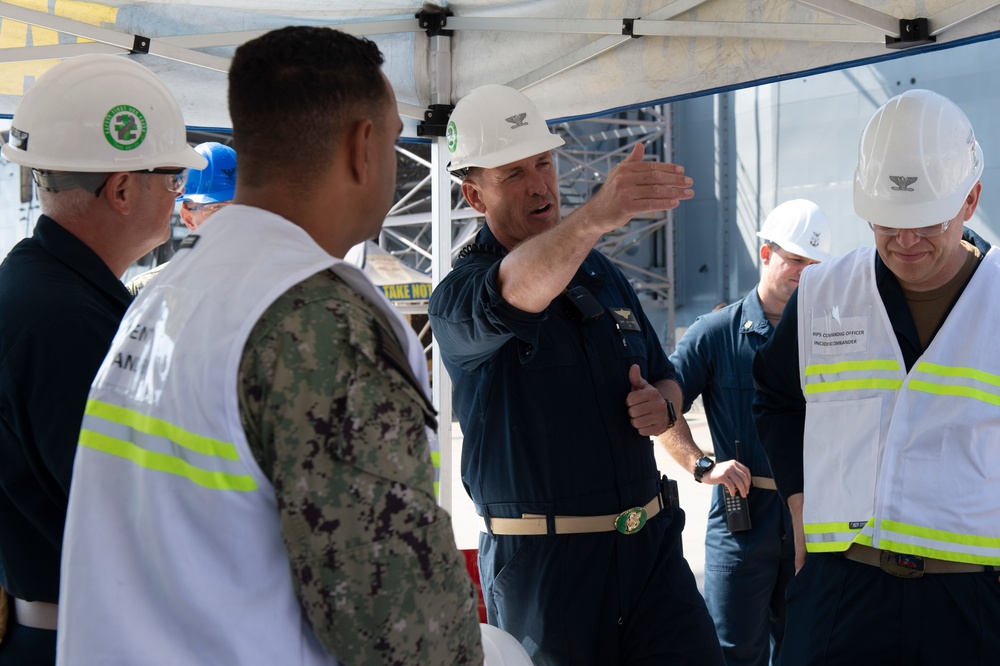 USS Essex In-Port Operations