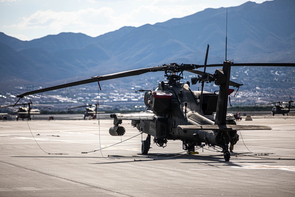 AH-64 Apache lands at Fort Bliss after 9 months in Europe