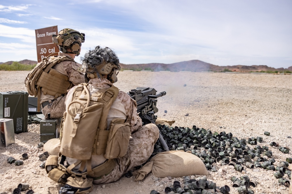 3/2 Marines fire MK19 and M107