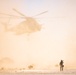 U.S. Marines attached to 8th Engineer Support Battalion Conduct Helicopter Support Team Operations