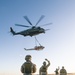 U.S. Marines attached to 8th Engineer Support Battalion Conduct Helicopter Support Team Operations