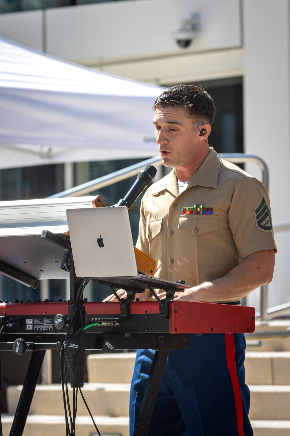 SF Fleet Week 23: 1st Marine Division Band at Thrive City