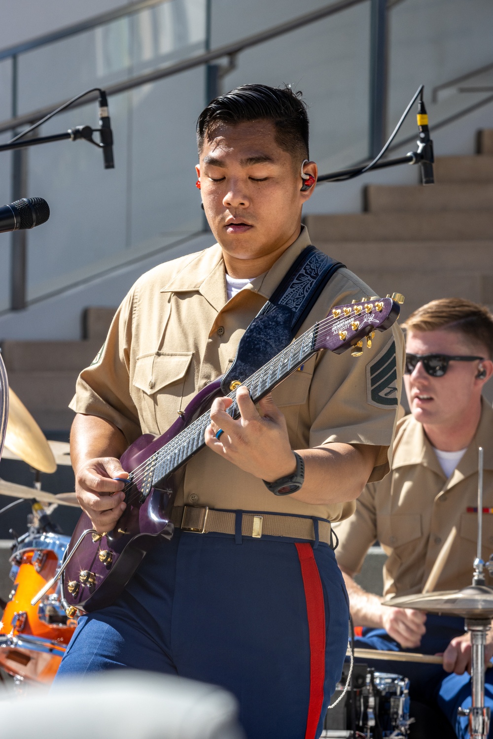 SF Fleet Week 23: 1st Marine Division Band at Thrive City