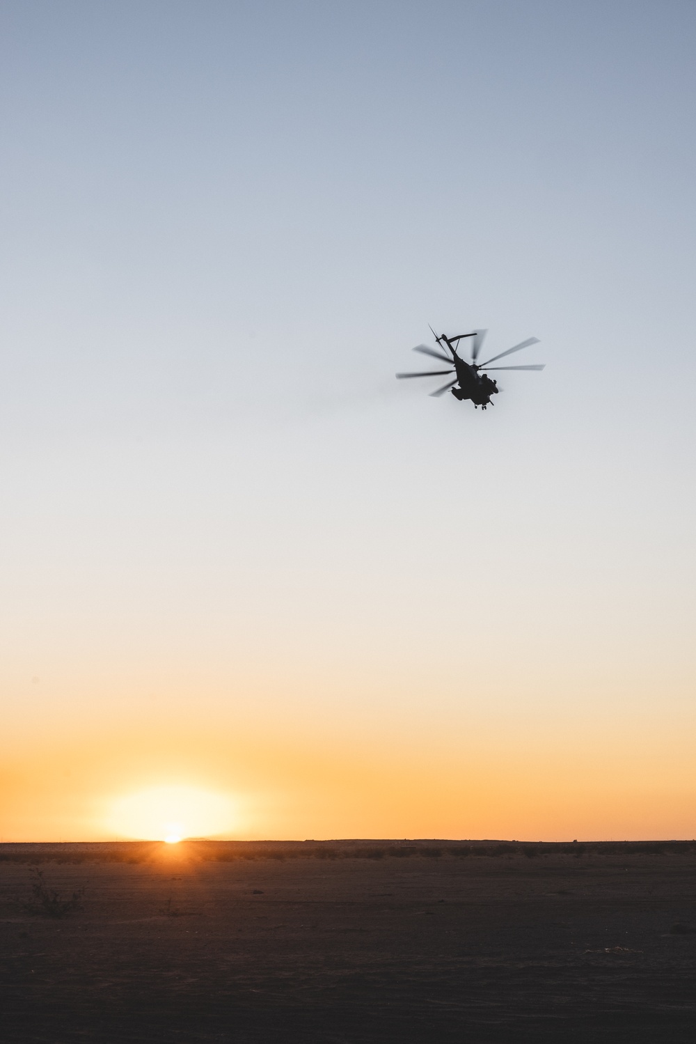 U.S. Marines attached to 8th Engineer Support Battalion Conduct Helicopter Support Team Operations