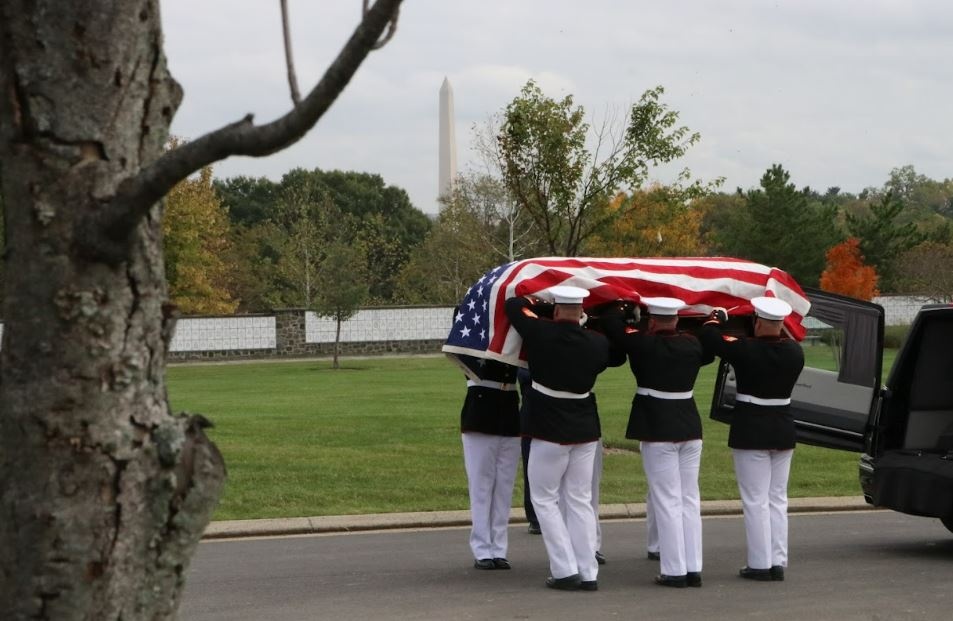 Funeral for U.S. Marine Corps Pfc. Lawrence E. Garrison