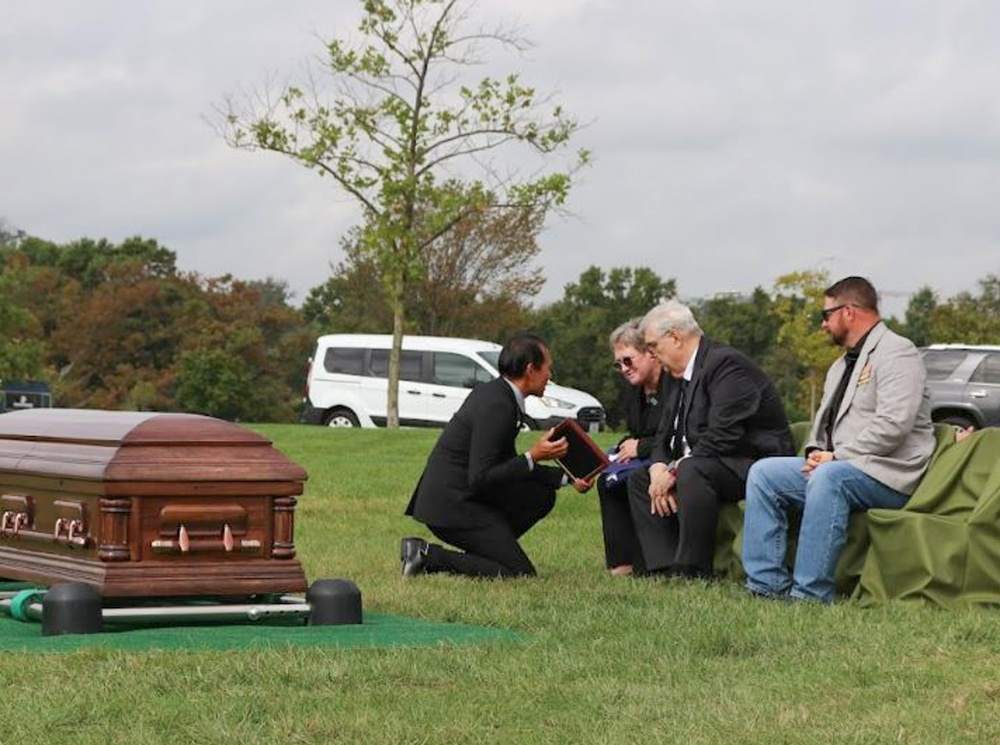 Funeral for U.S. Marine Corps Pfc. Lawrence E. Garrison