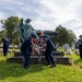 NY Air Guard Commander honors President Chester Arthur outside Albany, NY