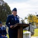 NY Air Guard Commander honors President Chester Arthur outside Albany, NY