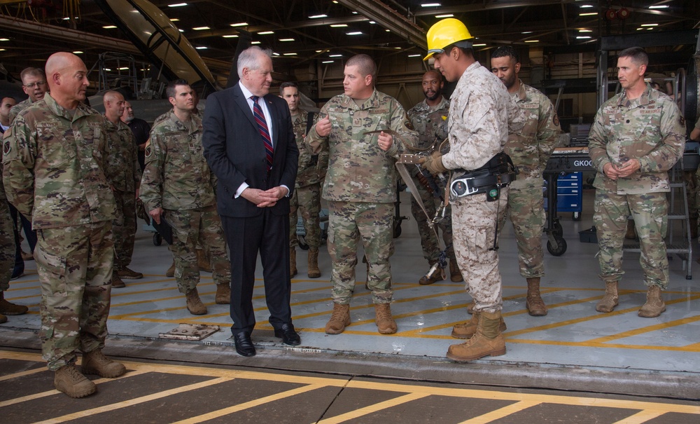 SECAF visits Sheppard AFB