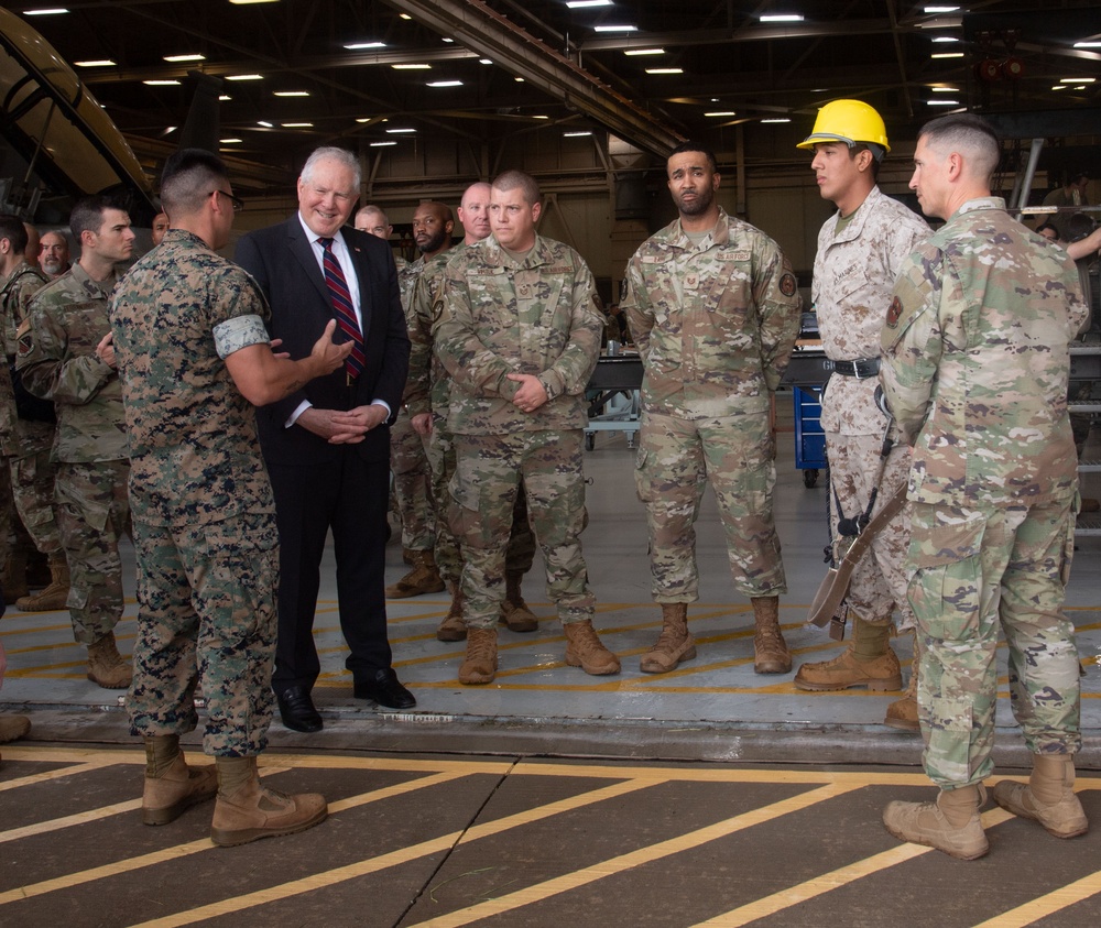 SECAF visits Sheppard AFB