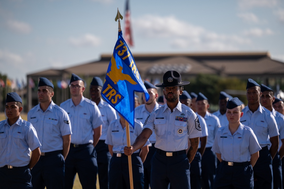 USAF Basic Military Graduation Ceremony