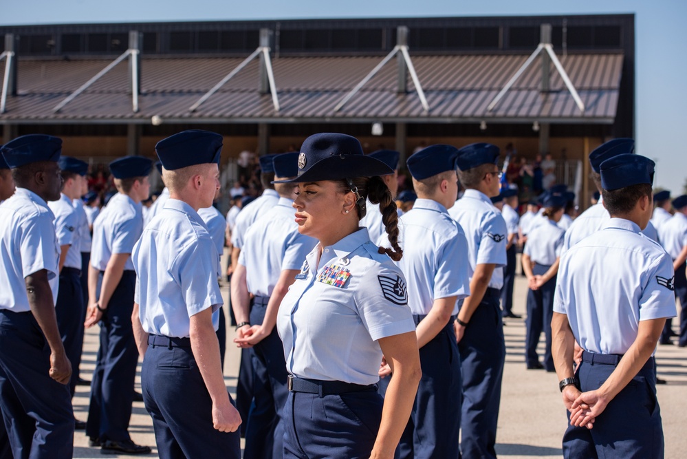 USAF Basic Military Training Graduation Ceremony