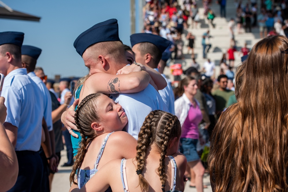 USAF Basic Military Training Graduation Ceremony