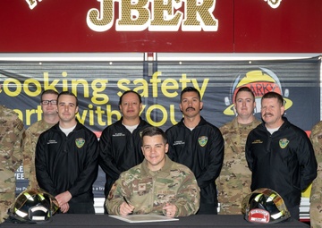 JBER and 673d ABW commander signs Fire Prevention Week proclamation