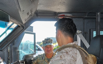 Col. Matthew Good visits MCSFBn Kings Bay