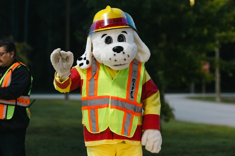 Marine Corps Air Station New River Gate Visit with Sparky