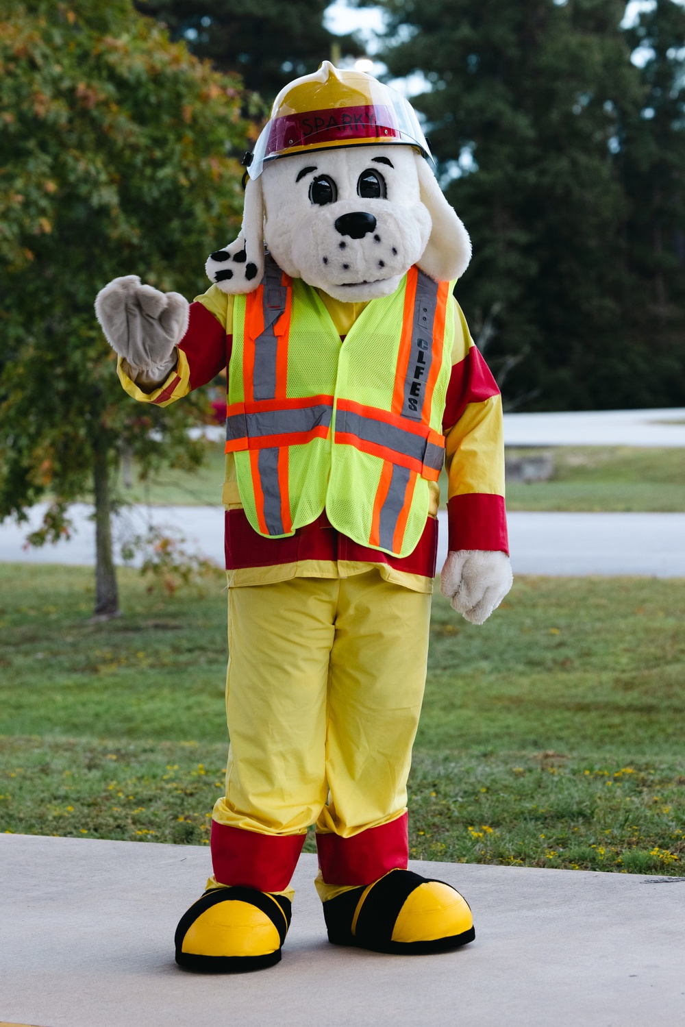 Marine Corps Air Station New River Gate Visit with Sparky