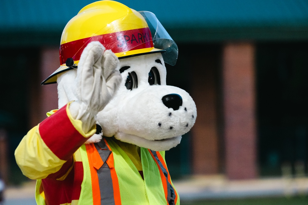 Marine Corps Air Station New River Gate Visit with Sparky