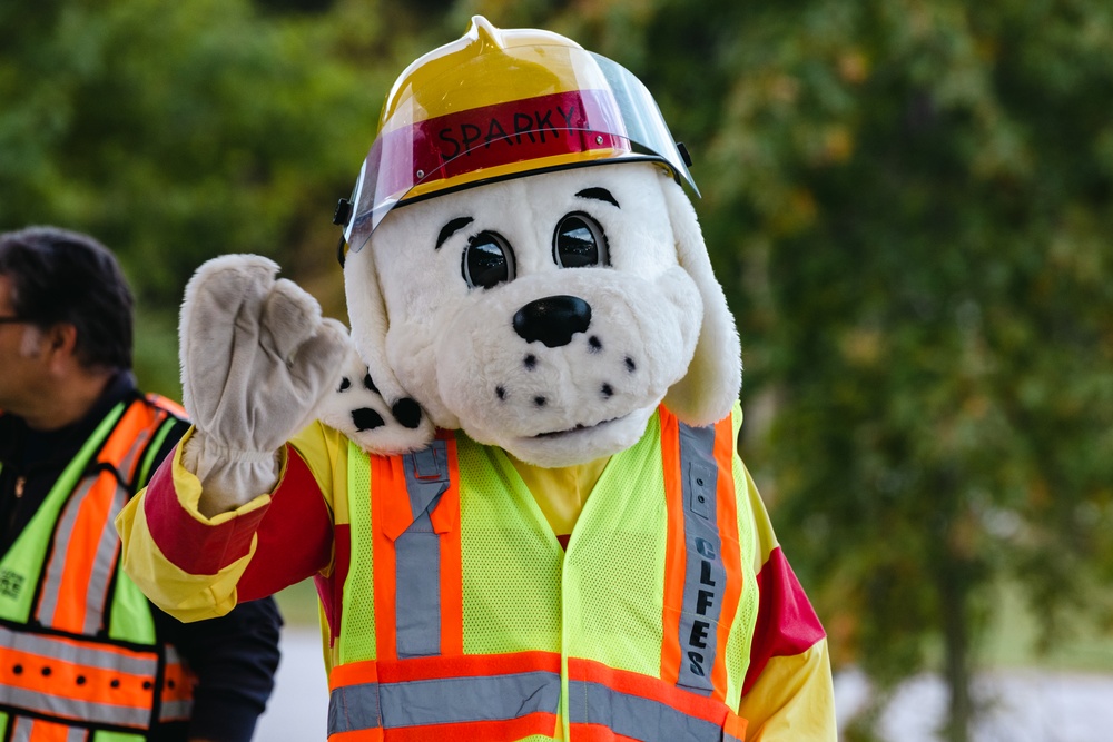 Marine Corps Air Station New River Gate Visit with Sparky