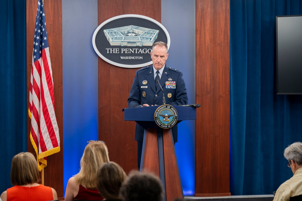 Pentagon Press Secretary Brig. Gen. Ryder hosts Press Briefing