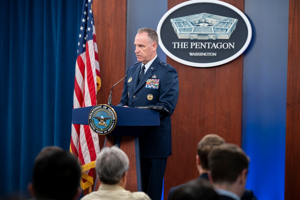 Pentagon Press Secretary Brig. Gen. Ryder hosts Press Briefing