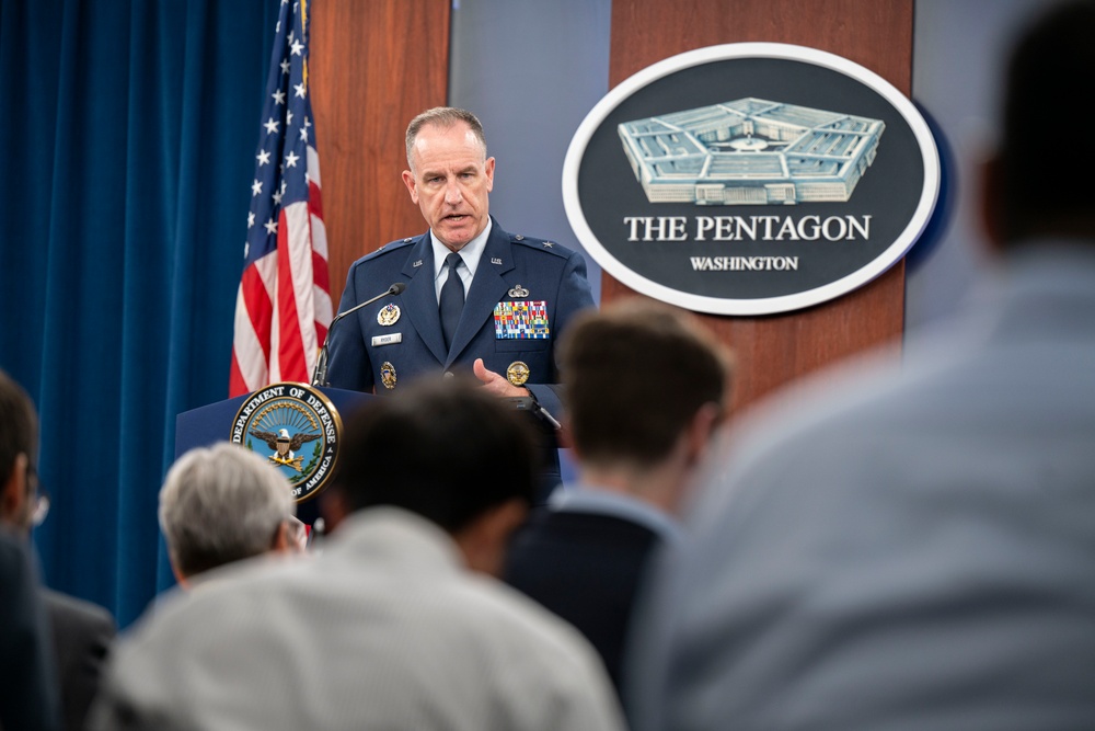 Pentagon Press Secretary Brig. Gen. Ryder hosts Press Briefing