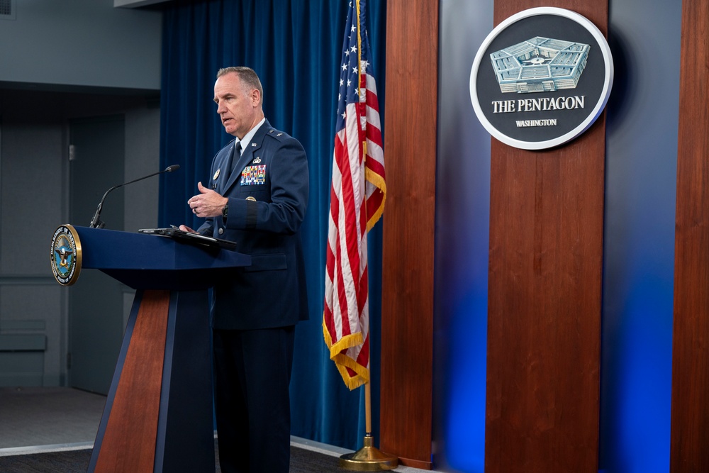 Pentagon Press Secretary Brig. Gen. Ryder hosts Press Briefing