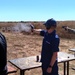 Coast Guard, Navy, Marine Corps service member participate in marksmanship competition