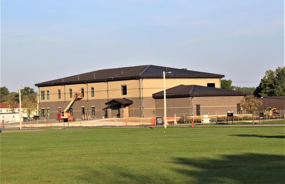 October 2023 construction operations of $11.96 million transient training brigade headquarters at Fort McCoy