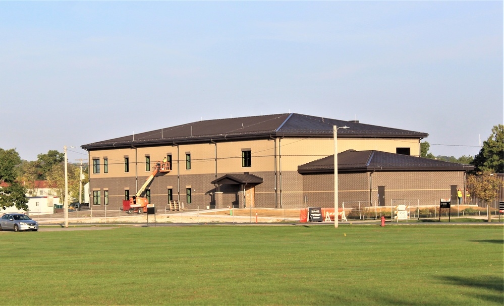 October 2023 construction operations of $11.96 million transient training brigade headquarters at Fort McCoy