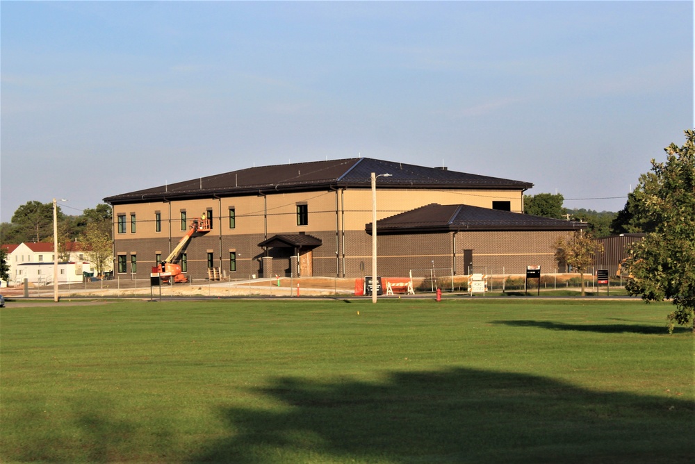 October 2023 construction operations of $11.96 million transient training brigade headquarters at Fort McCoy