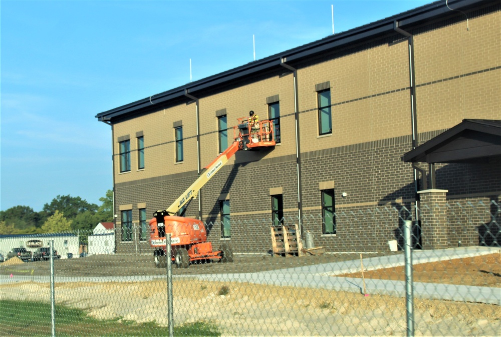 October 2023 construction operations of $11.96 million transient training brigade headquarters at Fort McCoy