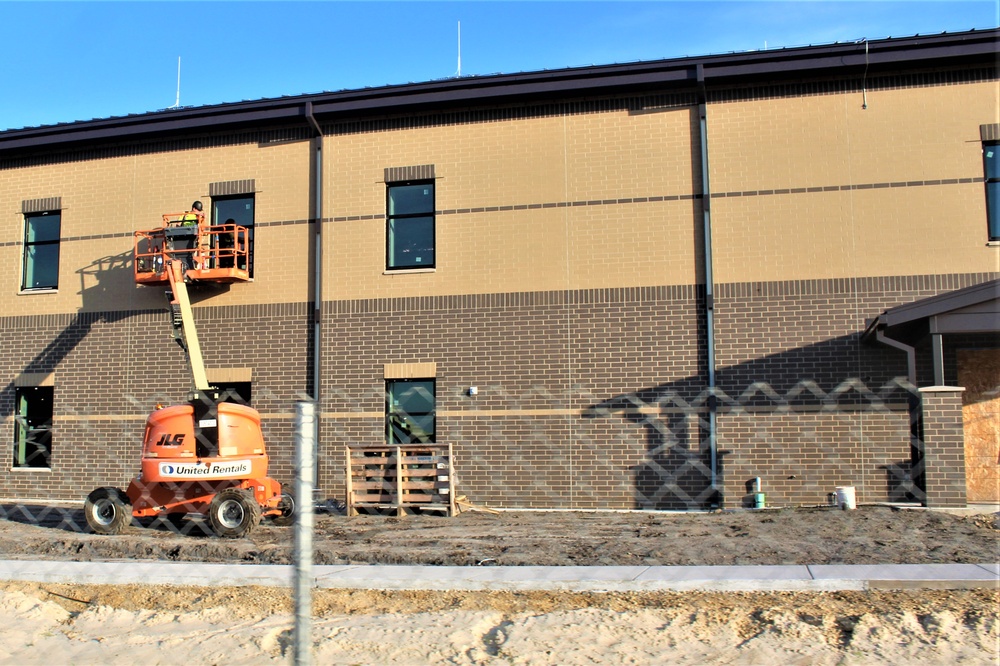 October 2023 construction operations of $11.96 million transient training brigade headquarters at Fort McCoy