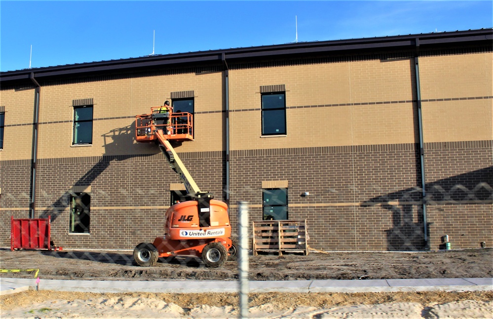 October 2023 construction operations of $11.96 million transient training brigade headquarters at Fort McCoy