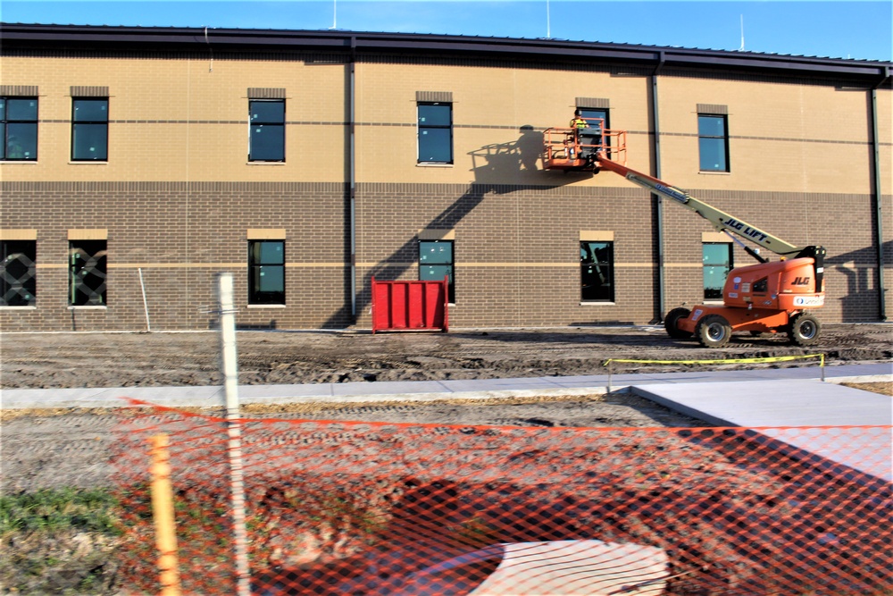 October 2023 construction operations of $11.96 million transient training brigade headquarters at Fort McCoy